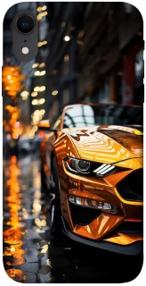 Чохол на Apple iPhone XR (6.1") Golden sports car фото 1 з 1