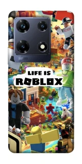 Чехол на Infinix Note 30 Pro Life is Roblox фото 1 из 1