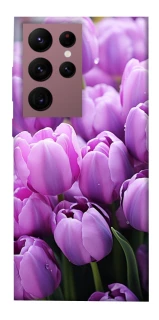Чехол на Samsung Galaxy S22 Ultra Фиолетовые тюльпаны фото 1 из 1
