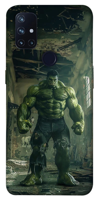 Чохол на OnePlus Nord N10 5G Angry Hulk фото 1 з 1