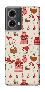 Чохол на Motorola Moto G85 Новорічний v14 фото 1 з 1