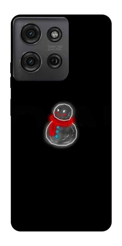 Чехол на Motorola Moto G75 Snowman фото 1 из 1