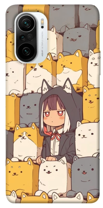 Чохол на Xiaomi Redmi K40 / K40 Pro / K40 Pro+ / Poco F3 Like a cat фото 1 з 1