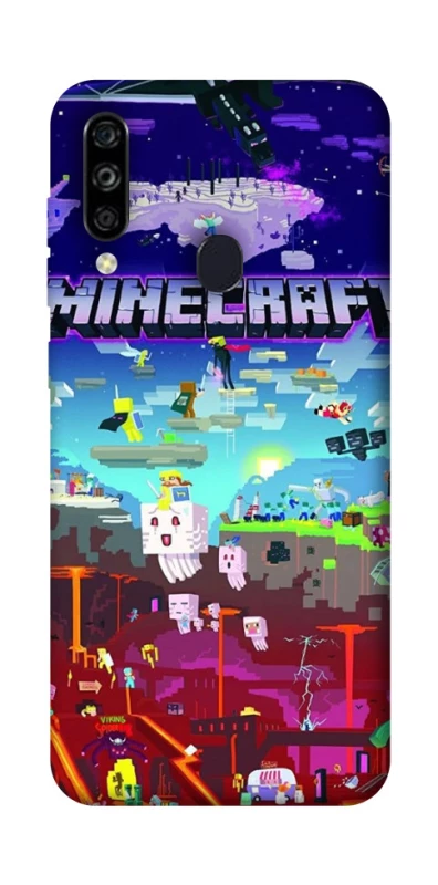 Чехол на ZTE Blade A7 (2020) Minecraft world фото 1 из 1