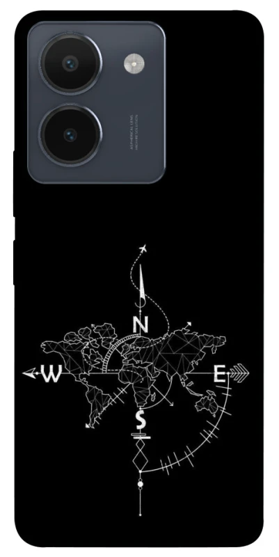 Чохол на Vivo Y36 Travel Map фото 1 з 1