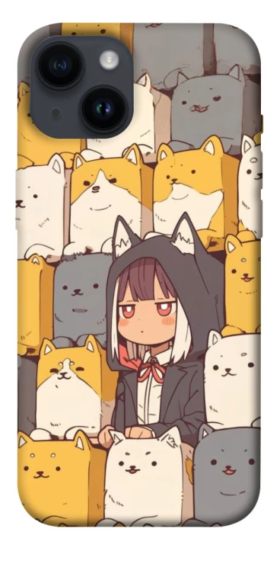 Чехол на Apple iPhone 14 (6.1") Like a cat фото 1 из 1