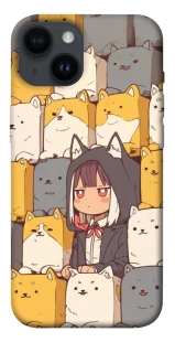 Чехол на Apple iPhone 14 (6.1") Like a cat фото 1 из 1