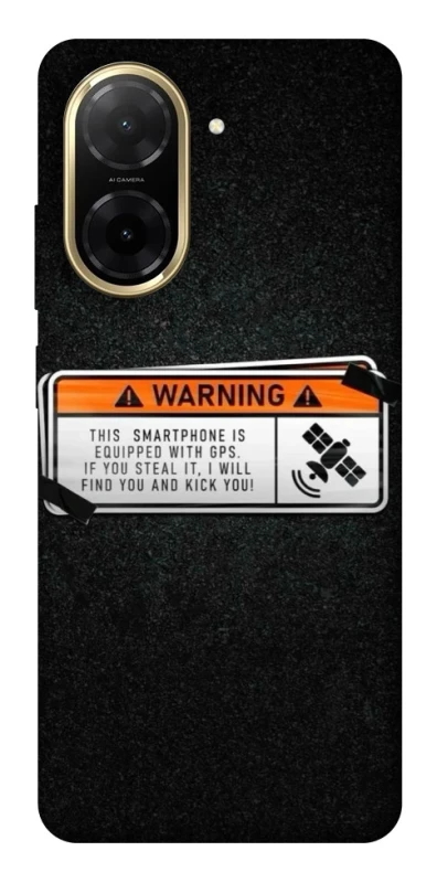 Чохол на Xiaomi Redmi A5 (Europe version) Warning фото 1 з 1