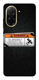 Чехол на Xiaomi Redmi A5 (Europe version) Warning фото 1 из 1