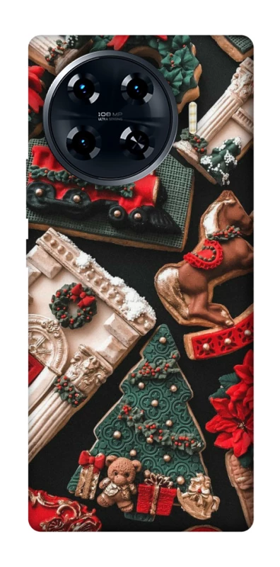 Чехол на TECNO Spark 20 Pro+ Новогодний v20 фото 1 из 1