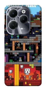 Чохол на Infinix Hot 40 Pro Minecraft фото 1 з 1