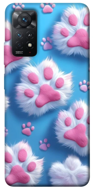 Чохол на Xiaomi Redmi Note 12 Pro 4G Cat paw фото 1 з 1