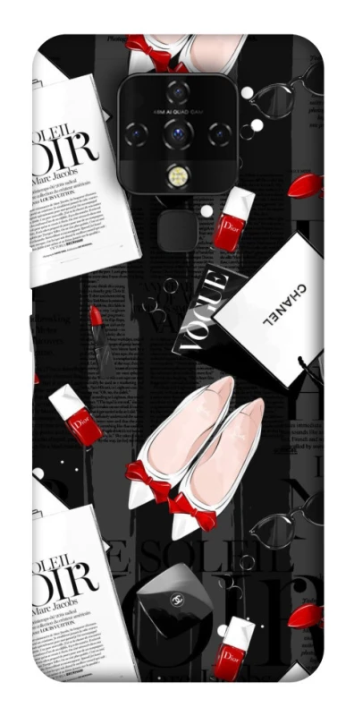 Чехол на TECNO Camon 16 SE Fashion collage ver.4 фото 1 из 1