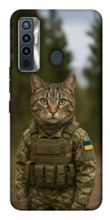 Чохол на TECNO Camon 17 Кіт захисник фото 1 з 1
