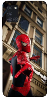 Чехол на Samsung Galaxy A21s Spiderman фото 1 из 1