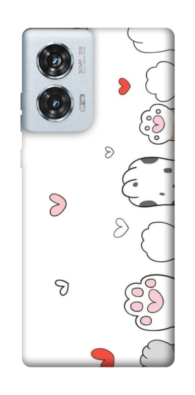 Чехол на Motorola Edge 50 Fusion Paws фото 1 из 1