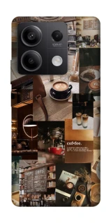 Чехол на Xiaomi Redmi Note 13 5G Coffee collage ver.2 фото 1 из 1