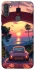Чехол на Samsung Galaxy A11 Porsche at sunset фото 1 из 1