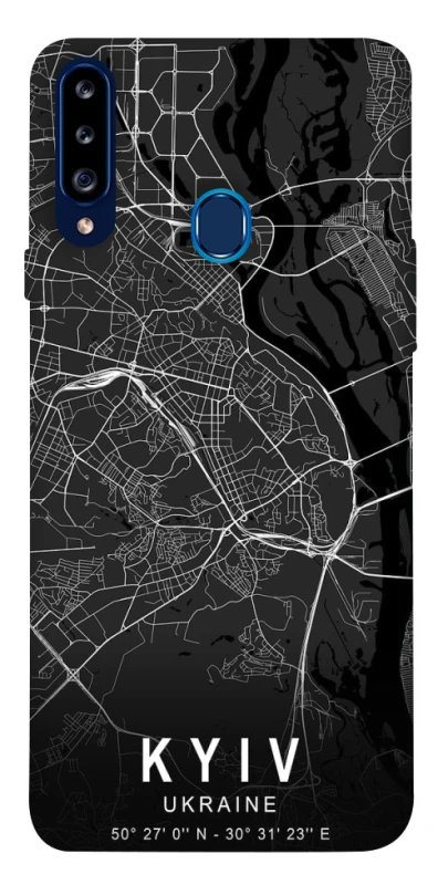 Чохол на Samsung Galaxy A20s Kyiv map фото 1 з 1