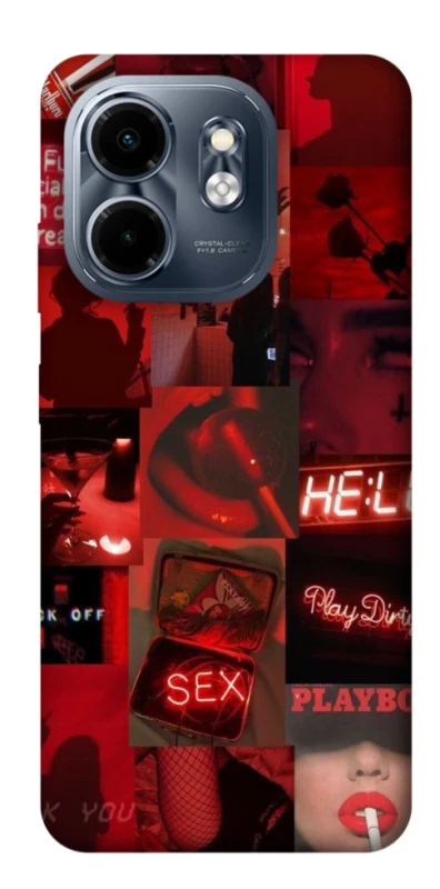 Чехол на Infinix Smart 9 4G / Hot 50i Love collage ver.3 фото 1 из 1