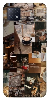 Чехол на Oppo A72 5G / A73 5G Coffee collage ver.2 фото 1 из 1