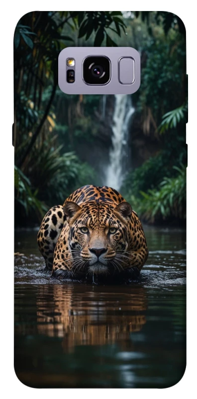 Чехол на Samsung G955 Galaxy S8 Plus Leopard in water фото 1 из 1
