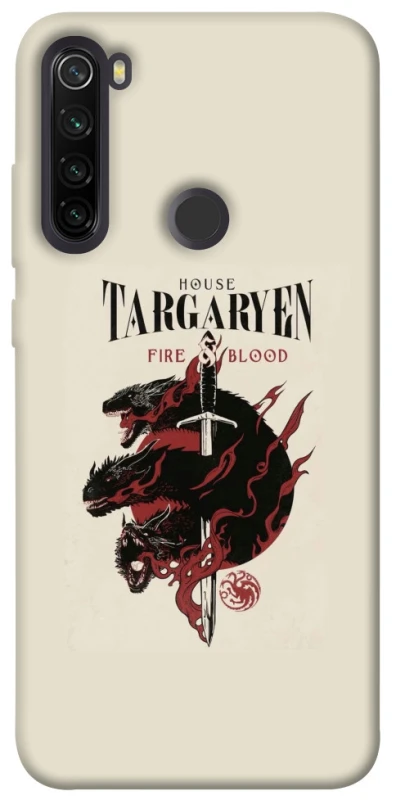 Чехол на Xiaomi Redmi Note 8T House of the Dragon ver.4 фото 1 из 1