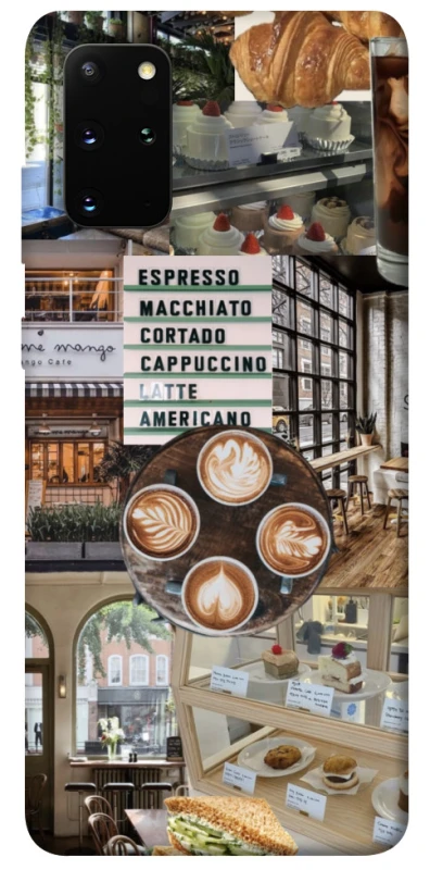 Чохол на Samsung Galaxy S20+ Coffee collage ver.5 фото 1 з 1