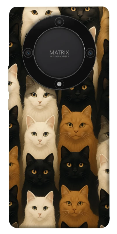 Чохол на Huawei Magic5 Lite Colorful Cat Collage фото 1 з 1
