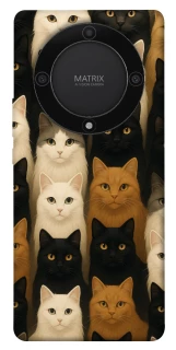 Чехол на Huawei Magic5 Lite Colorful Cat Collage фото 1 из 1