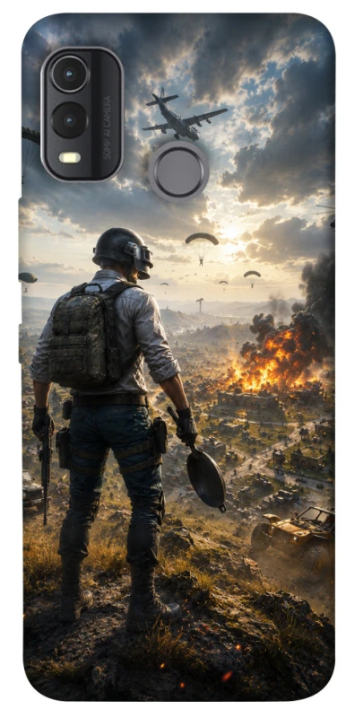 Чехол на Nokia G11 Plus PUBG ver.2 фото 1 из 1