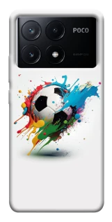 Чехол на Xiaomi Poco X6 Football Ball ver3 фото 1 из 1