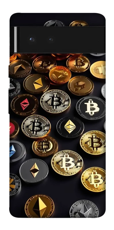 Чохол на Google Pixel 6 Many coins фото 1 з 1