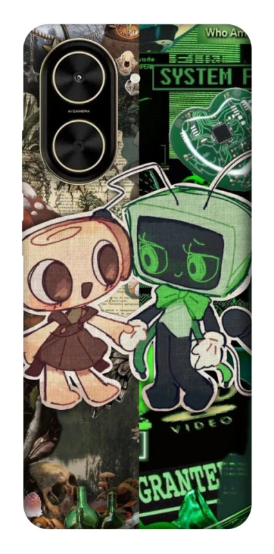 Чехол на Xiaomi Poco C71 Dandy World Shelly Art фото 1 из 1