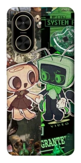 Чохол на Xiaomi Poco C71 Dandy World Shelly Art фото 1 з 1