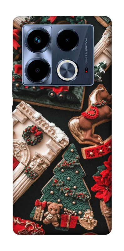 Чохол на Infinix Note 40 4G Новорічний v20 фото 1 з 1