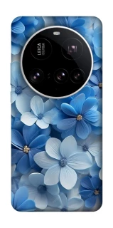 Чехол на Xiaomi 15 Ultra Синие цветы фото 1 из 1