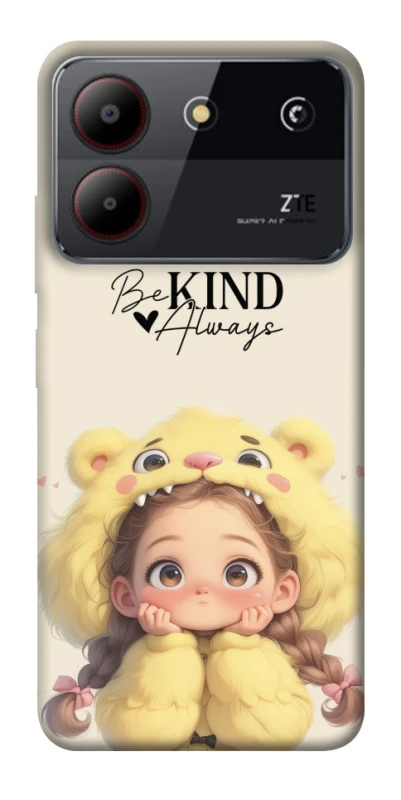 Чохол на ZTE Blade A54 4G Be kind фото 1 з 1