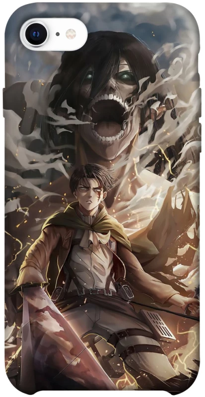 Чехол на Apple iPhone SE (2020) Eren Yeager фото 1 из 1