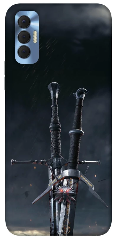 Чохол на TECNO Spark 8P Мечі Ведьмака фото 1 з 1