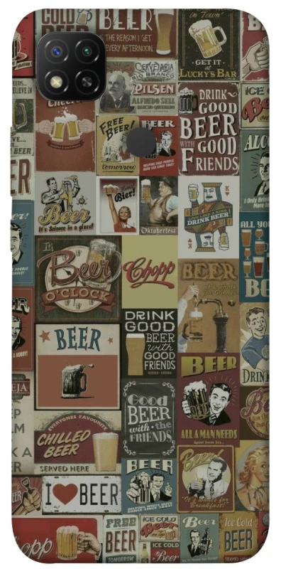 Чохол на Xiaomi Redmi 9C Retro collage ver.1 фото 1 з 1