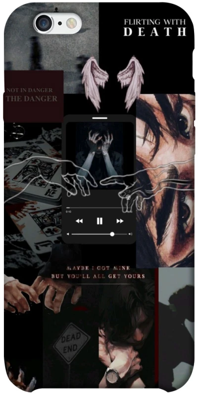 Чохол на Apple iPhone 6/6s plus (5.5") Flirt collage фото 1 з 1