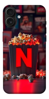 Чехол на Apple iPhone 16 Plus Netflix and popcorn фото 1 из 1