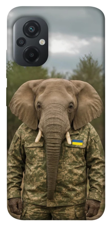 Чохол на Xiaomi Poco M5 Слон захисник фото 1 з 1