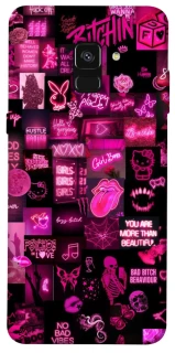 Чехол на Samsung A530 Galaxy A8 (2018) Hot collage ver.8 фото 1 из 1