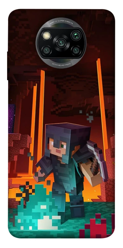 Чохол на Xiaomi Poco X3 NFC / Poco X3 Pro Minecraft game adventure фото 1 з 1