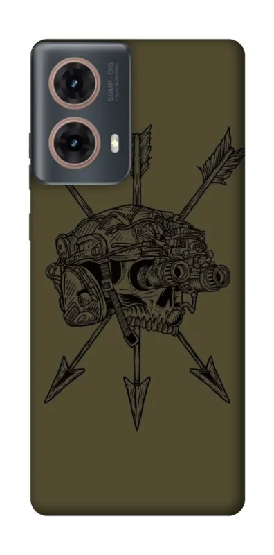 Чехол на Motorola Moto G85 Mil skull фото 1 из 1