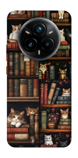 Чехол на Realme 14 Pro+ Cats & Books фото 1 из 1