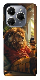 Чехол на TECNO Spark 20 Pro Лев v2 фото 1 из 1