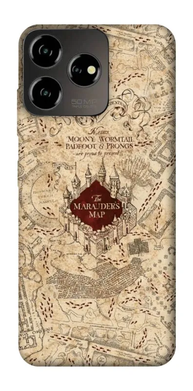 Чехол на ZTE Blade V50 Design 4G Marauders map фото 1 из 1